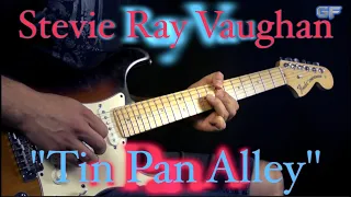 Stevie Ray Vaughan - "Tin Pan Alley" - Blues Guitar Cover