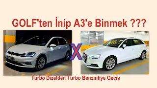 Golf 7.5 Highline vs A3 35TFSI Design [Dizelden Benzinliye Geçiş](Audi A3 ile VW Golf Karşılaştırma)