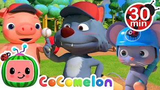 Take Me Out to the Ball Game and More! | CoComelon Furry Friends | Animals for Kids