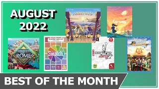 Best of the Month - Board Games Played In August 2022