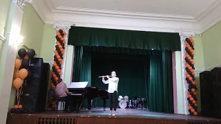 Анна Кутепова В. Моцарт Анданте для флейты и оркестра до мажор