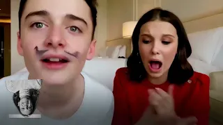 Millie Bobby Brown and Noah Schnapp Cute Moments Compilation - Millie Bobby Brown x Noah Schnapp