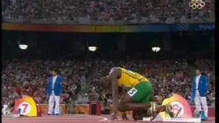 Usain Bolt Wins 200m Beijing Olympics