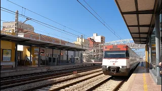 De Valencia a Sagunto en tren de Cercanías 🛤️ I Valencia, España I 4K walking I junio 2022