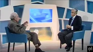 Gustavo Bueno entrevistado por Fernando de Haro en 2008
