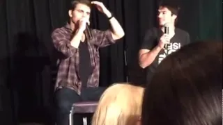 Paul Wesley & Ian Somerhalder - TVD Con Montage in Orlando FL