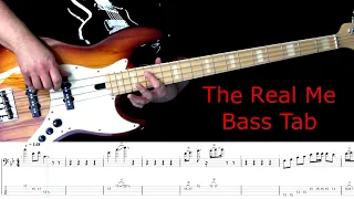 The Real Me Bass Tab by Abraham Myers Featuring Robbie Parrish on Drums John Entwistle note for note