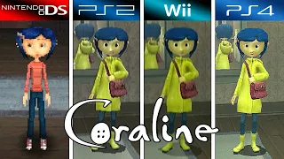Coraline (2009) Nintendo DS vs PS2 vs Wii vs PS4 (Full Comparison)