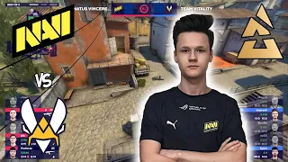 НАВИ - НОВЫЙ ИГРОК! NAVI vs Vitality | BLAST Premier World Final | Лучшие моменты | csgo