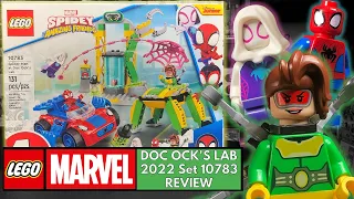 REVIEW: LEGO Marvel 2022 SPIDER-MAN at DOC OCK's LAB Set 10783