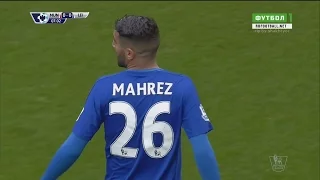 Riyad Mahrez vs Manchester united Away (01/05/2016)