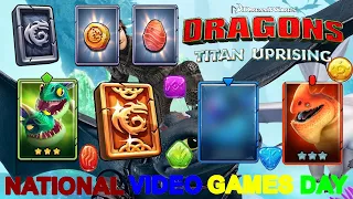 Dragons: Titan Uprising Gameplay / National Video Games Day / Full Battle / BP 8100+