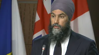 NDP Leader Jagmeet Singh lays out federal budget expectations – April 5, 2022