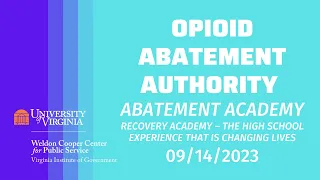 09/14/2023 OAA: Recovery Academy – The High School Experience that is Changing Lives