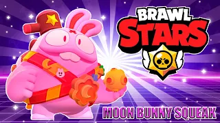 Лунный заяц Скуик + пин 🌙 Moon Bunny Squeak + pin #brawlstars #бравлстарс #shorts