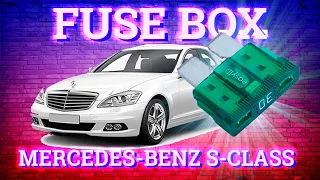 Mercedes-Benz  S-Class (2006-2014) fuse box diagrams