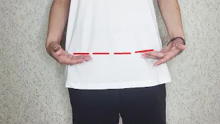 🔥[DIY] How to make a T-shirt shorter in 2 minutes