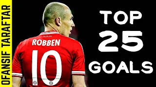 Arjen Robben en iyi goller | Best goals | Top 25