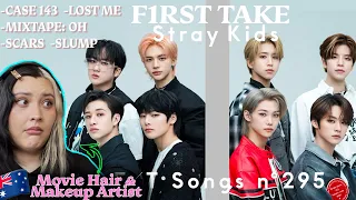 First Time Reacting to ALL Stray Kids FIRST TAKE | Case 143, Lost Me, Mixtape: Oh, Scars...