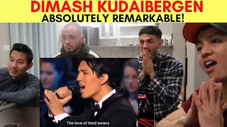 DIMASH Kudaibergen | LOVE OF TIRED SWANS ~ NEW WAVE 2019 | REACTION BY REACTIONS UNLIMITED
