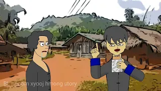 nam tas lauv nam kab toos 2D hmong animation cartoon part 2