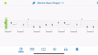 The Beatles Birthday play along bass tabs