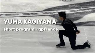 Yuma KAGIYAMA (JPN) | short program | grand prix de France 2023 (fancam)