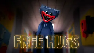 Huggy Wuggy Song "Free Hugs" | 1 HOUR LOOP