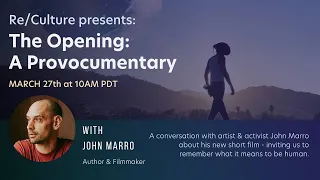 The Opening: A Conversation with Jon Marro