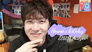 [VOPE] Analysis _ Hoseok's birthday 220218