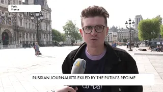 Russian journalists exiled by the Putin’s regime