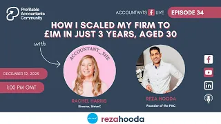 How I scaled my firm to £1m in just 3 years, aged 30 with Rachel Harris