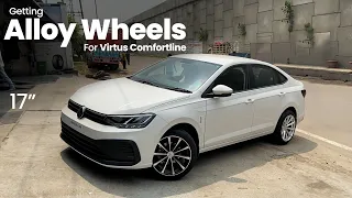 Alloy Wheels for VW Virtus Comfortline | 17 inches | Aftermarket