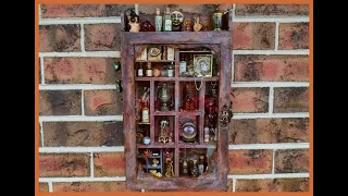 Apothecary Cabinet...#4core October Results and November Challenge