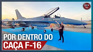 F-16 - Veja de perto o CAÇA MAIS UTILIZADO NO MUNDO