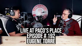 Eugene Torre (Chess Grandmaster) EPISODE # 192 The Paco's Place Podcast