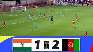 India vs. Afghanistan [1-2] | 2026 FIFA World Cup Asian Qualifiers | Match Highlights!