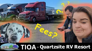 Quartzsite RV Resort AZ - Campground #quartzsite #TIOA #campgroundreviews