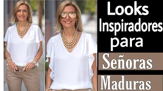 Claves para vestir bien a los 50 60 y 70 años tips de estilo Mujeres mayores
