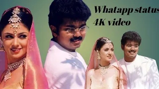 Meegamaai vanthu poogireen whatsapp status ♥️ vijay simran love 4K Song.