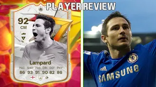 SUPER FRANK! 🏴󠁧󠁢󠁥󠁮󠁧󠁿 92 GOLAZO ICON LAMPARD PLAYER REVIEW! FC 24 ULTIMATE TEAM