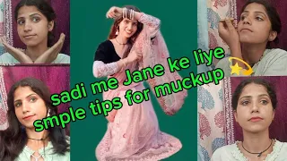 #sadi me Jane ke liye simple mackup video #mackuphack #nensetv #mackup Lang video #love