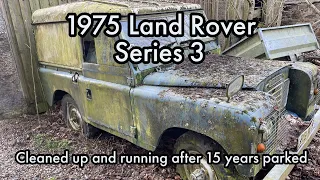 1975 Land Rover - Series 3 - Farm Find - Parked for 15 years