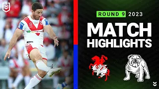 NRL 2023 | St George Illawarra Dragons v Canterbury-Bankstown Bulldogs | Match Highlights