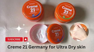 Creme 21 Germany moisturiser ||How To use || Best Winter moisturiser For Dry Skin!!