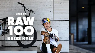 Kriss Kyle BMX Tear Up At Unit 23 Skatepark | RAW 100