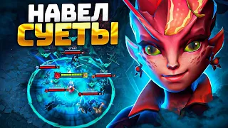 Навёл СУЕТЫ на ДАРК ВИЛЛОУ - ТОП Саппорт DARK WILLOW Dota 2