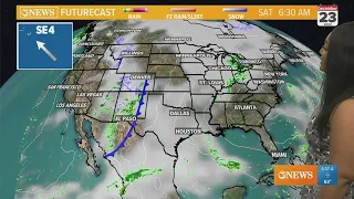 Showers ahead of Christmas Day in the Coastal Bend