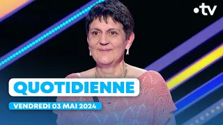 Emission Quotidienne du Vendredi 03 Mai 2024 - Questions pour un Champion