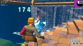 Trying 165 fps for the first time in Fortnite!